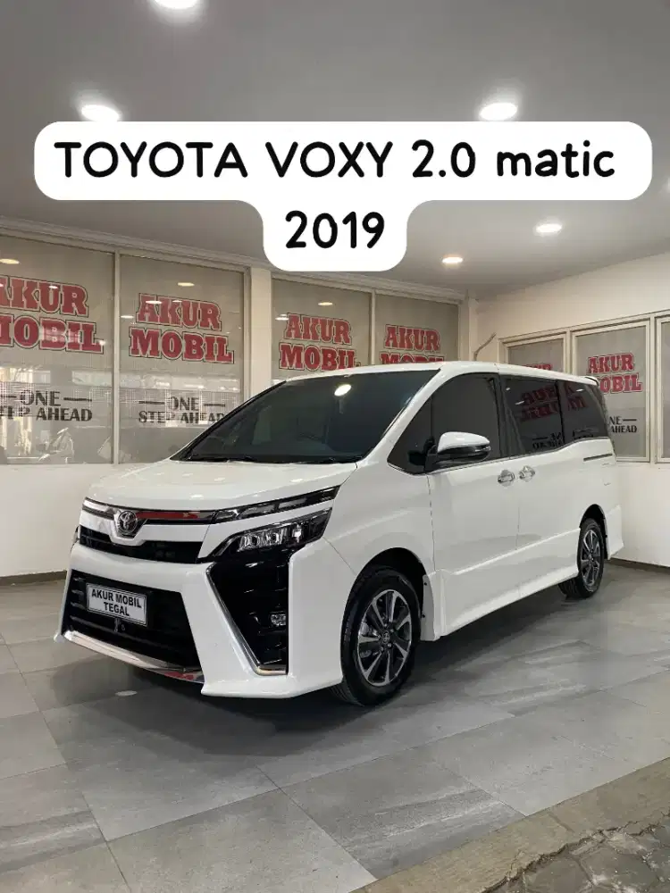 DP 50JT! TOYOTA VOXY 2.0 MATIC 2019 PUTIH SIAP PAKAI ISTIMEWA FUL ORI