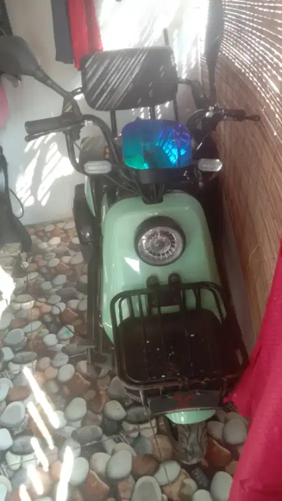 Dijual gan sepedah listrik roda tiga
