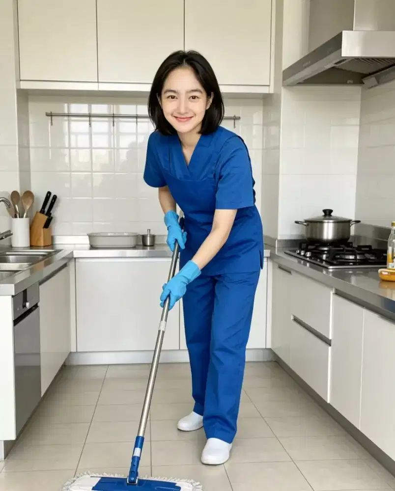 Tersedia asisten rumahtangga untuk menginap