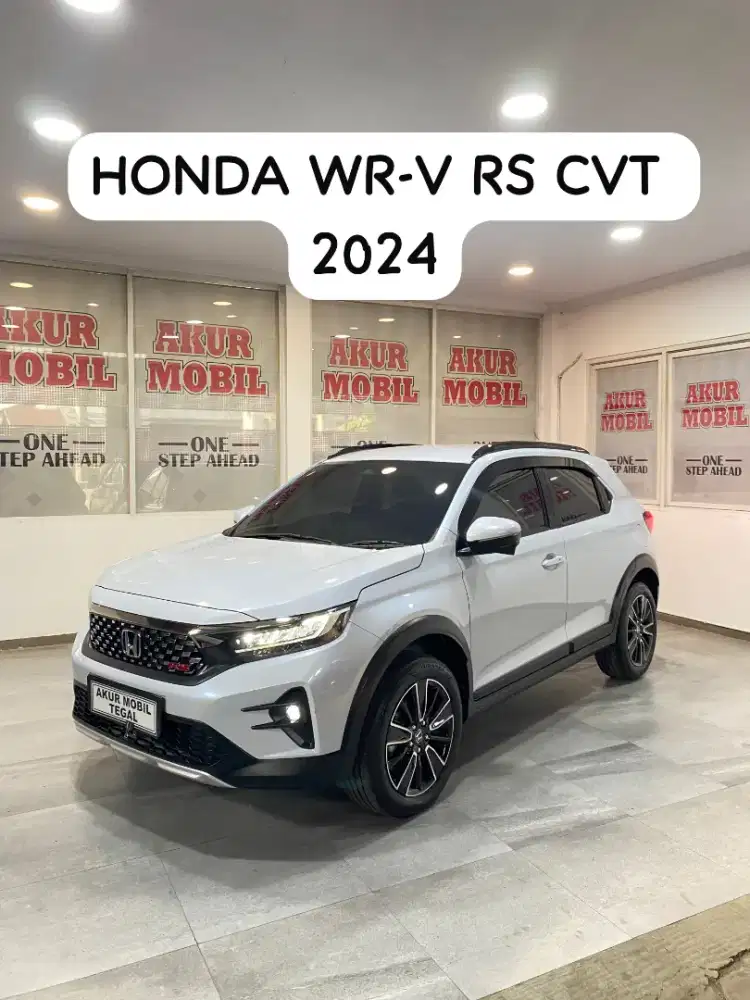 DP 45JT! WRV WR-V RS CVT 2024 PUTIH SEPERTI BARU FUL ORI SIAP PAKAI