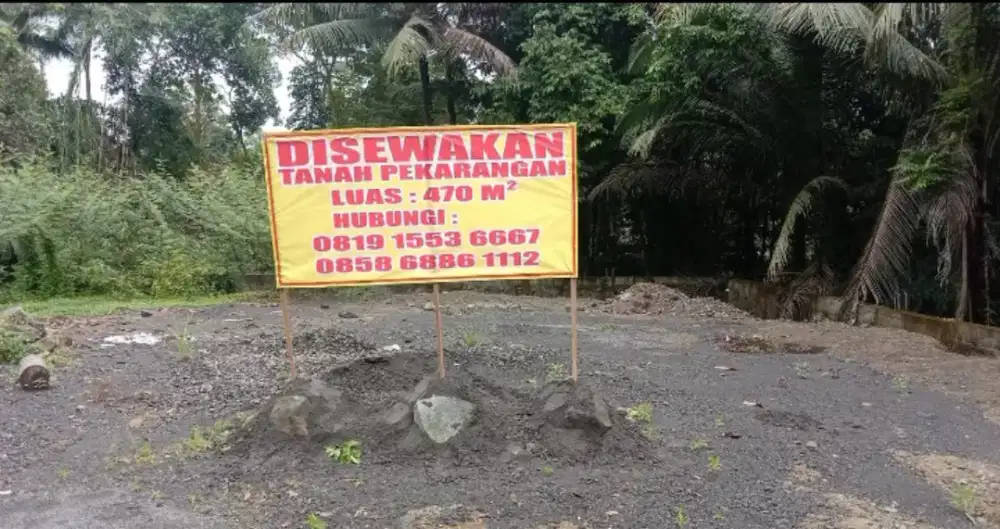 Dijual segera Tanah Pekarangan Lokasi Strategis