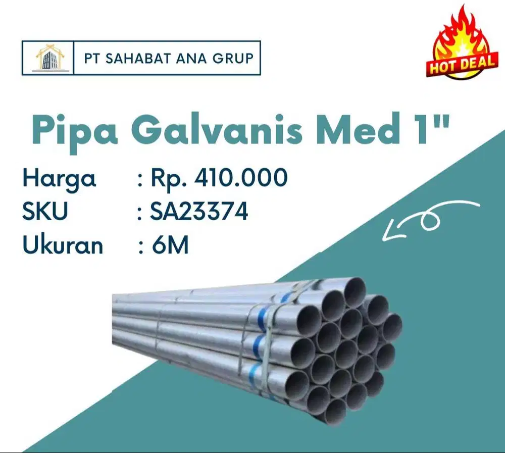 Pipa Galvanis Med 1