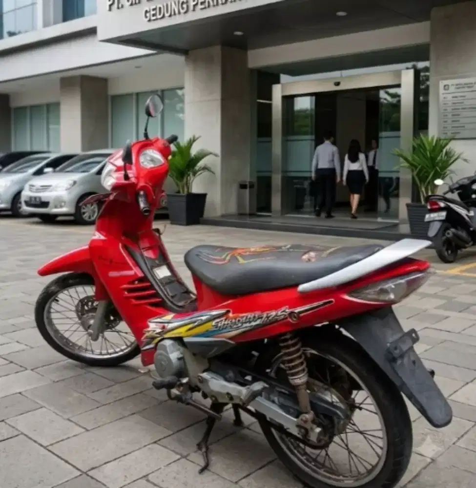 Shogun 125 tahun 2004 mesin joss