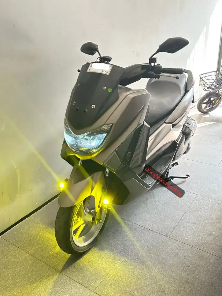 Yamaha NMAX istimewa antik KM rendah spek touring variasi lexy aerox