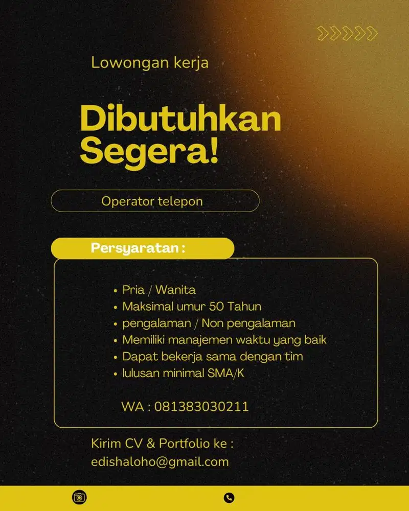 LOKER SCBD JAKARTA