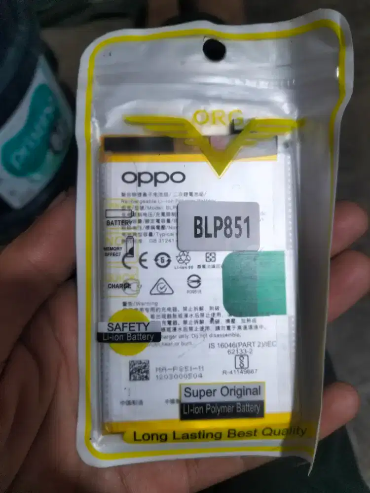 Jual battre oppo baru