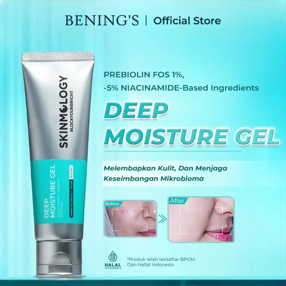 SKINMOLOGY DEEP MOISTURE GEL BY BENING'S DR OKY PRATAMA