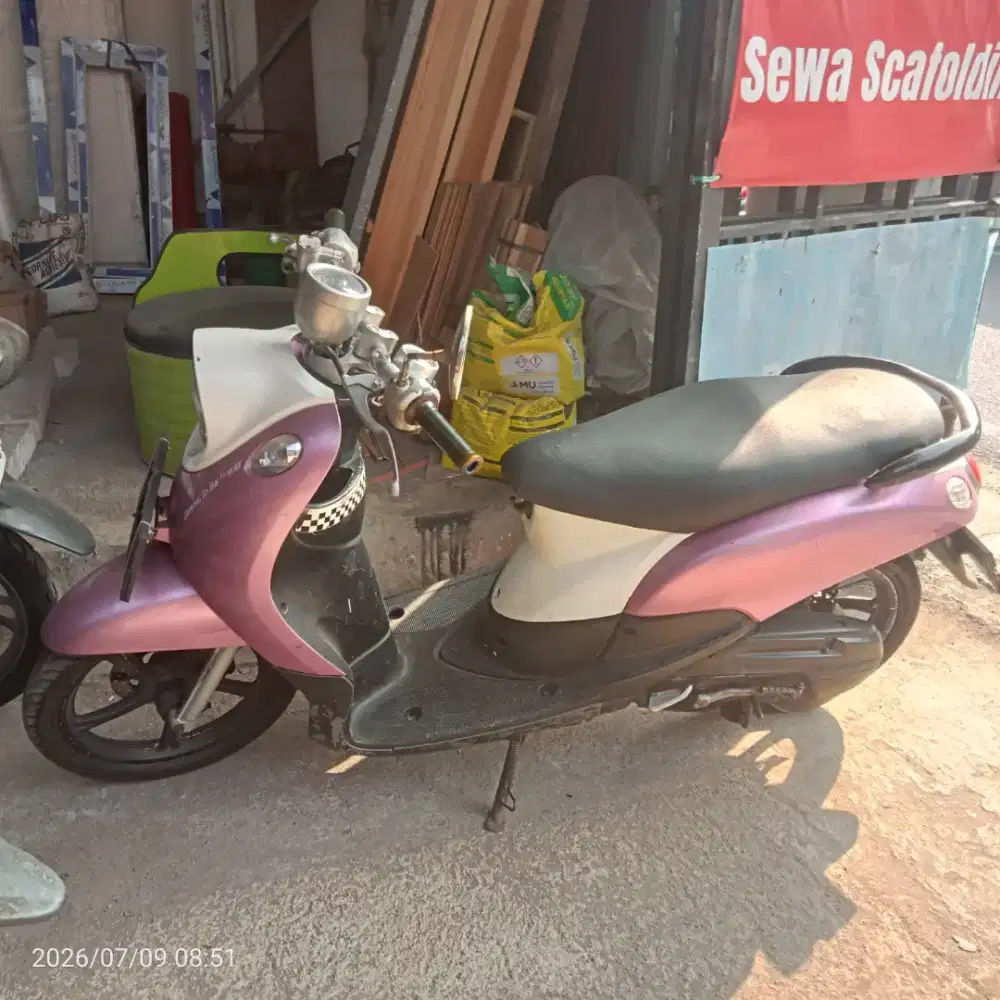 Di jual Yamaha Fino surat lengkap 2012