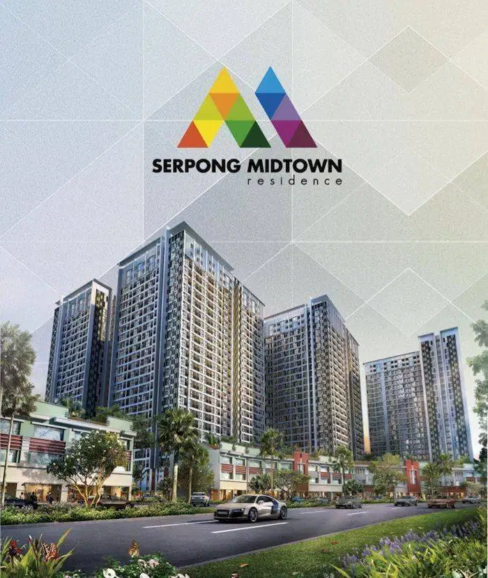 JUAL CEPAT BU -  Apartement Midtown / M-Town Residence 2 BR