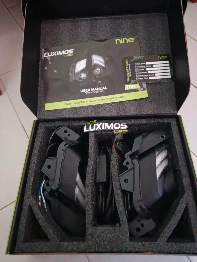 Luximos LED Sen dan lampu tembak Nmax 155