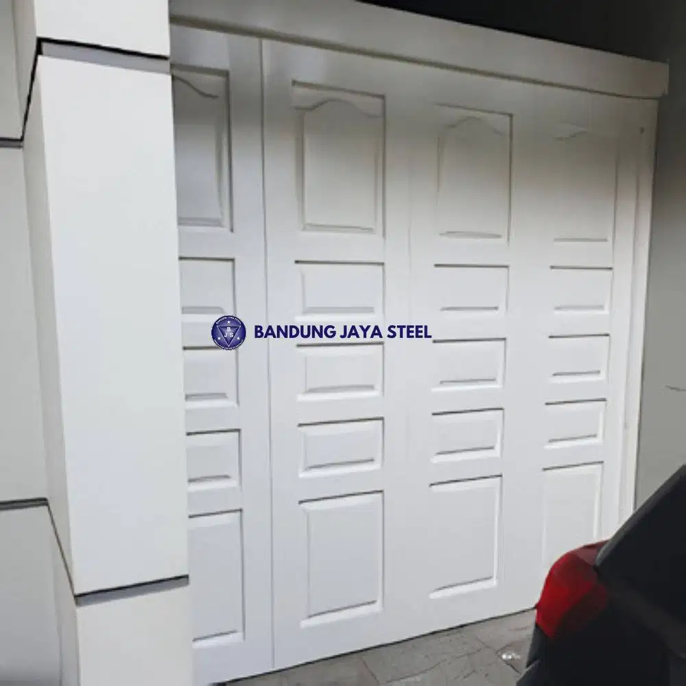 MENJUAL PINTU GARASI HENDERSON GESER DAN LIPAT, PABRIKASI WIINA SS