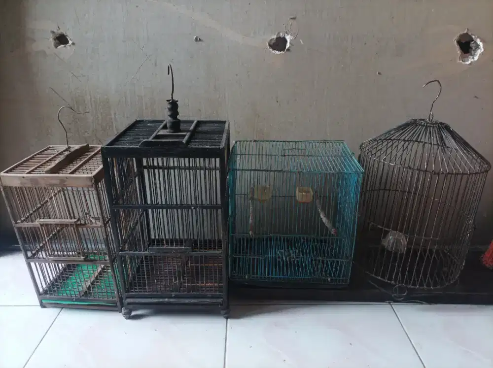 Dijual borongan kandang burung.