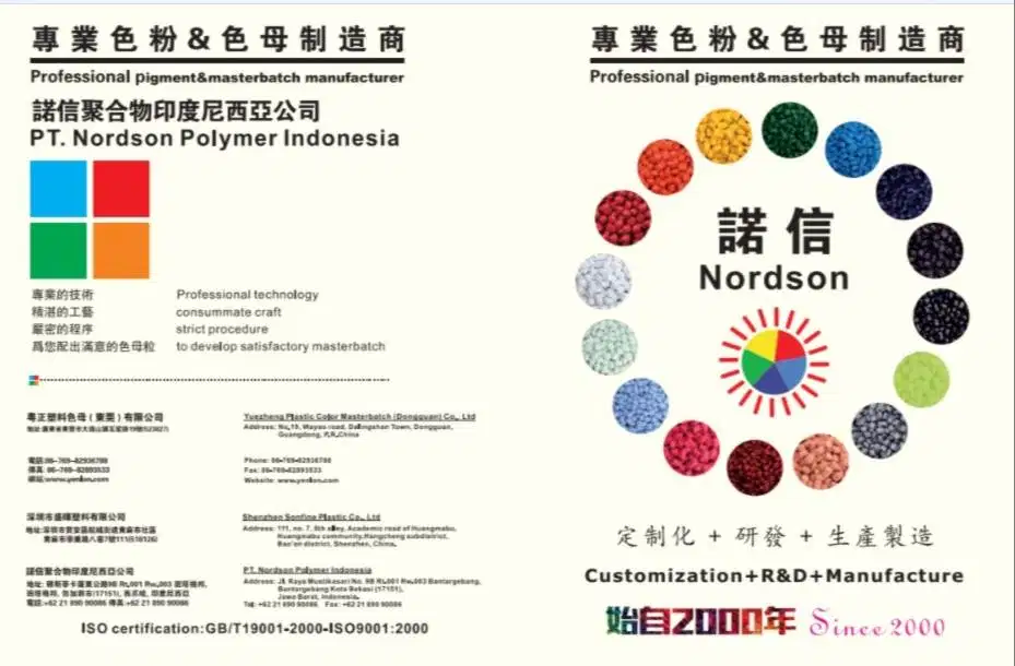 Masterbatch & Bubuk Warna Berkualitas untuk industri Plastik