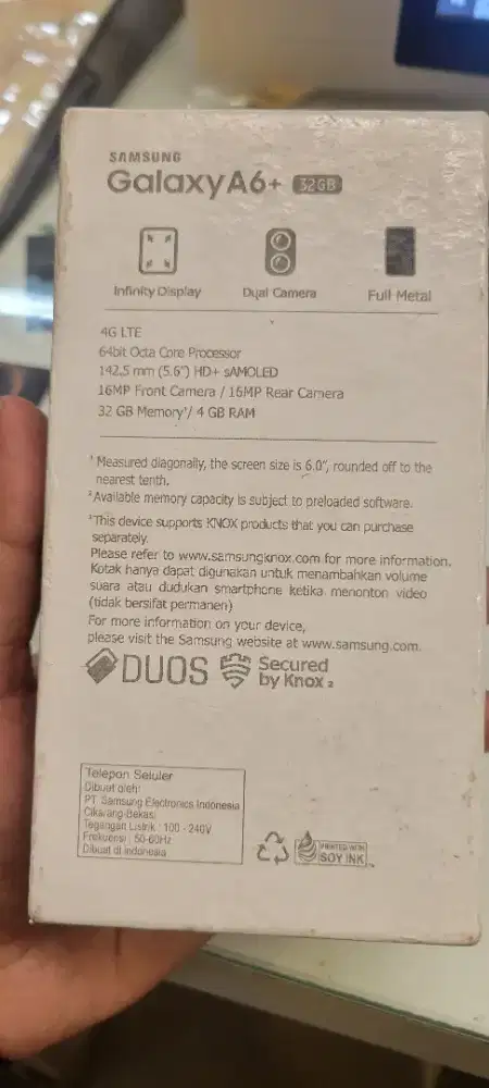 SAMSUNG A6+ 4/32 GB