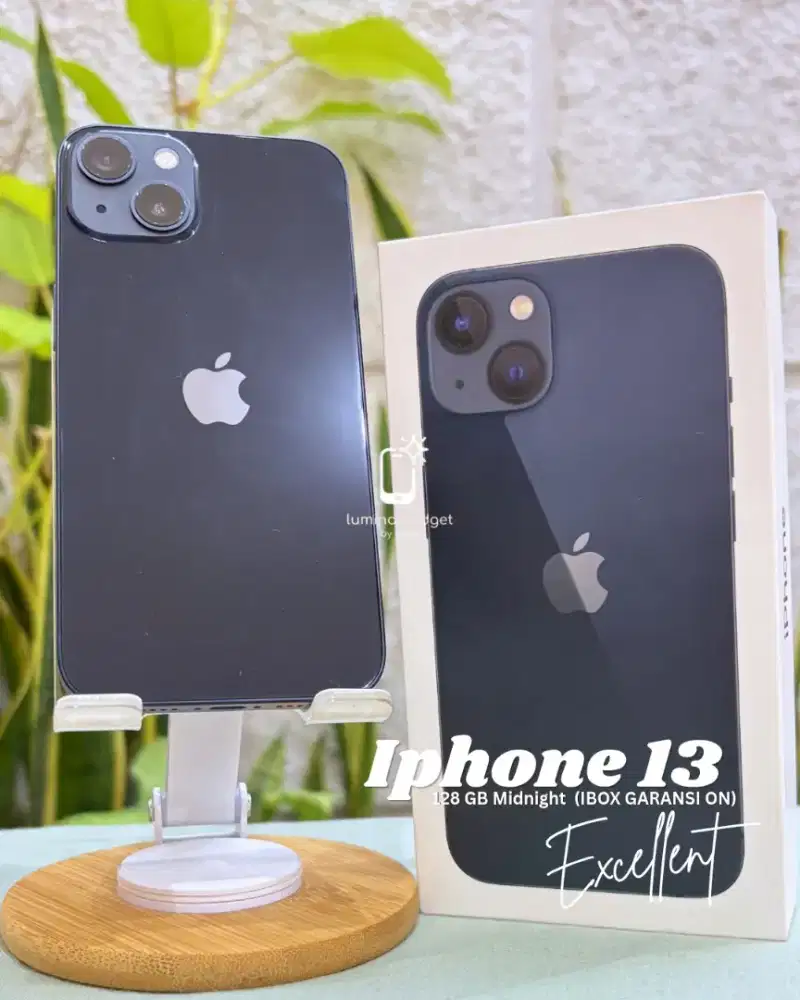 Iphone 13 128 GB Midnight (IBOX GARANSI ON)