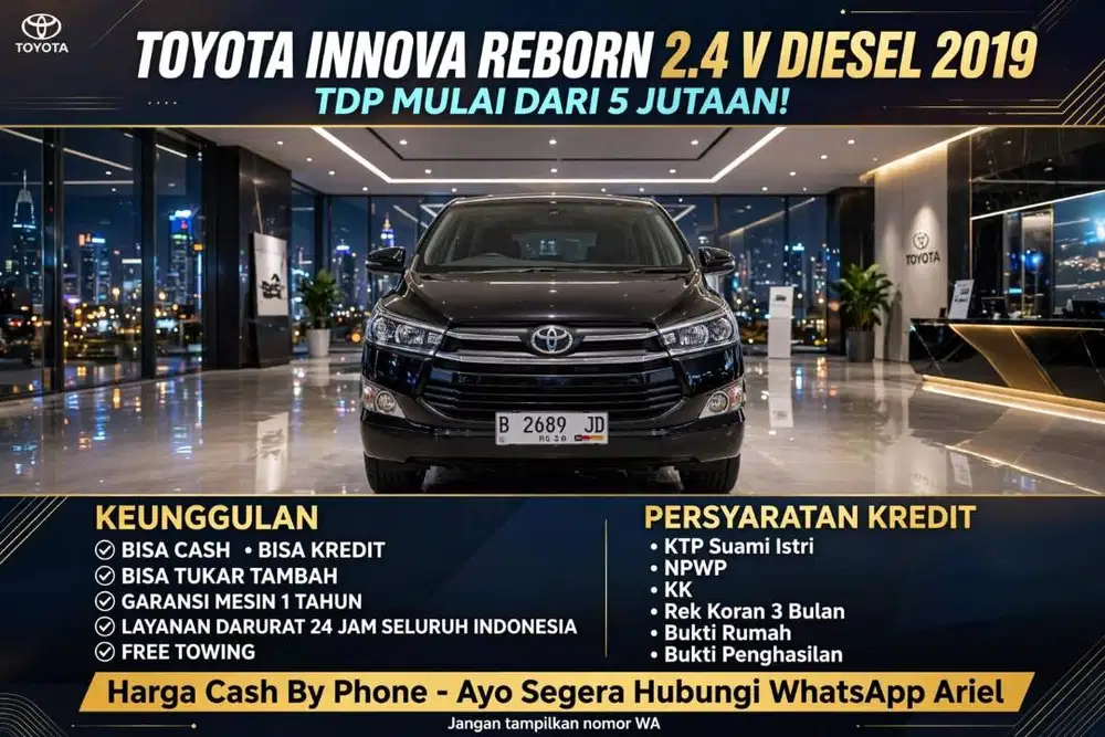 Toyota Innova reborn v diesel 2019