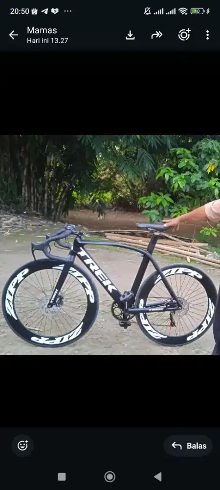 Sepeda roadbike model trek modane SL7