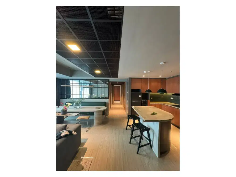 Sewa Hillcrest House Lippo Village 3BR Full Furnished View Golf