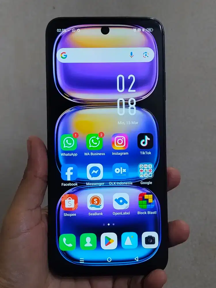 Infinix Hot 50i,Ram 6+4/128,NFC(Hp Normal,Minus Ga Bs Wifi,Bs Kartu Ja