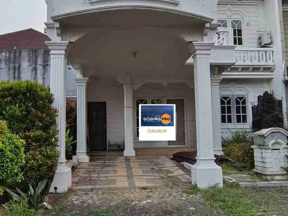 Dijual Rumah Modern 2 lantai Bebas Banjir di Kota Wisata