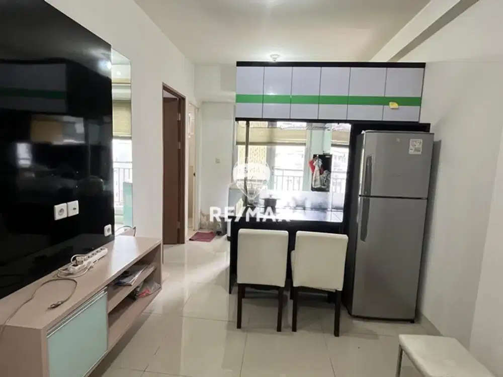 Disewakan 1BR Full Furnish Oak Tower B – Sky Garden & Pool, Lantai 15, 3 Menit LRT Pulomas