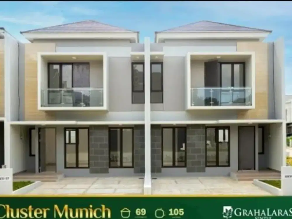 Rumah 2 lantai siap huni tanpa DP di Sentul Kab Bogor casbak booking