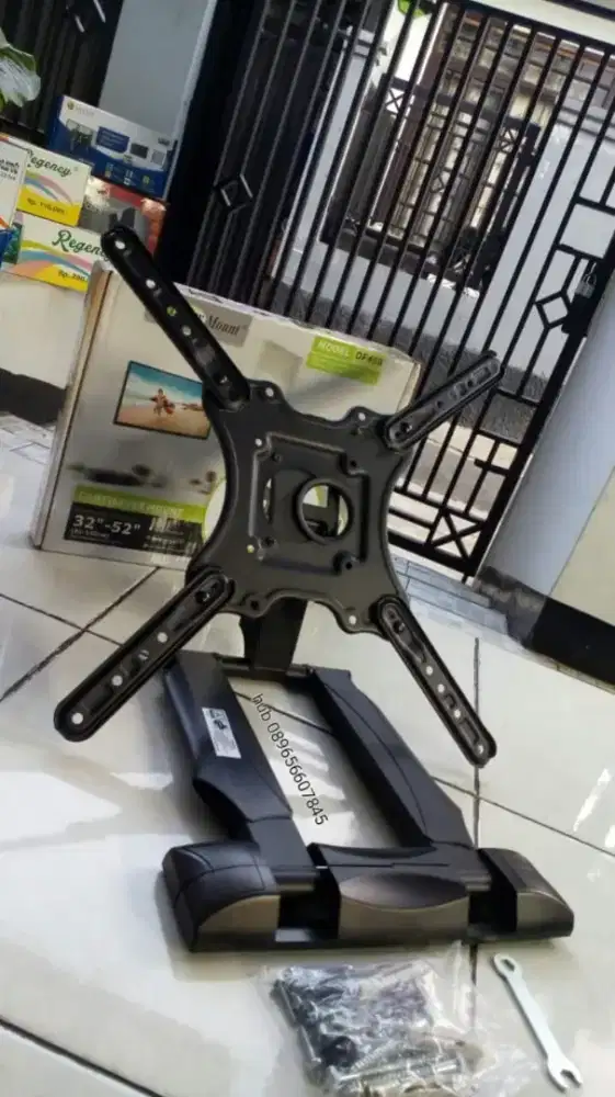 jual & pasang bracket swivel kualitas bagus buat gantungan tv led lcd