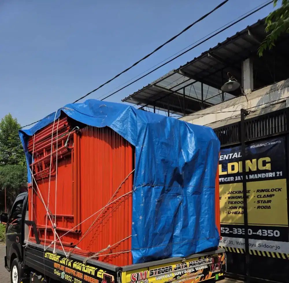 SEWA DAN JUAL SCAFFOLDING SNI PEMBAYARAN BISA COD TINGGI 170X1,8mm