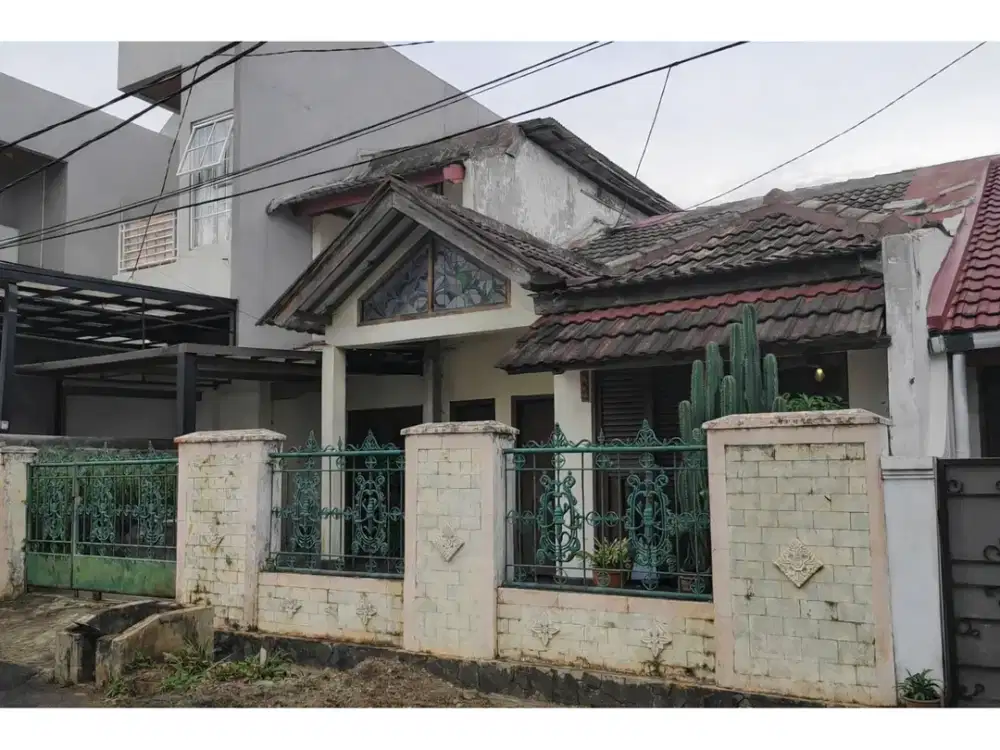Rumah lama jual murah di bawah pasaran!!! lokasi Jakasetia Bekasi dekat Grand Galaxy akses 2 mobil lebar PR01