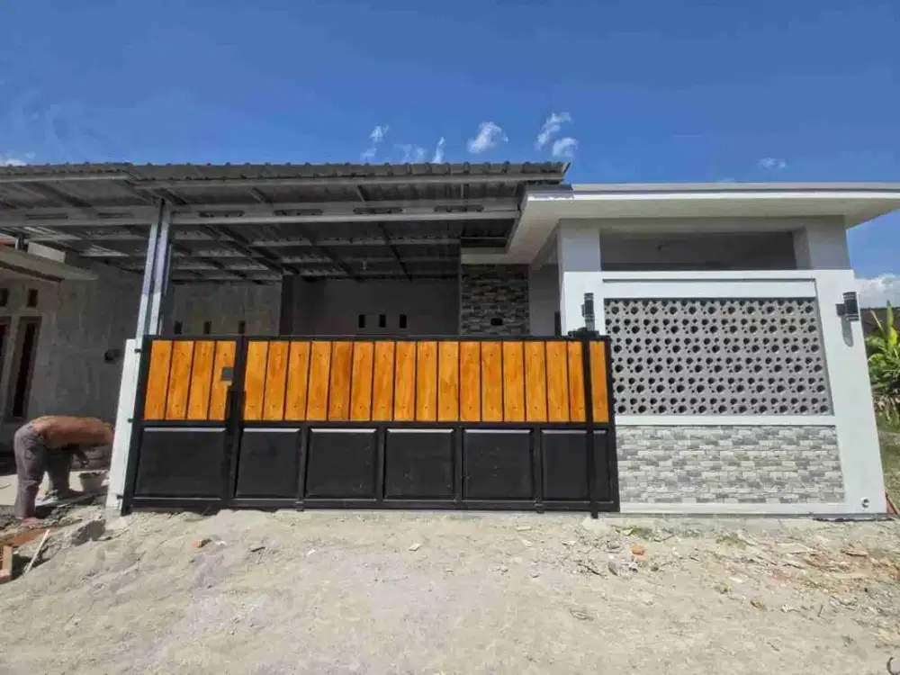 Rumah Baru Cantik Harga Terjangkau Siap Pakai di Trosemi Gatak Skh
