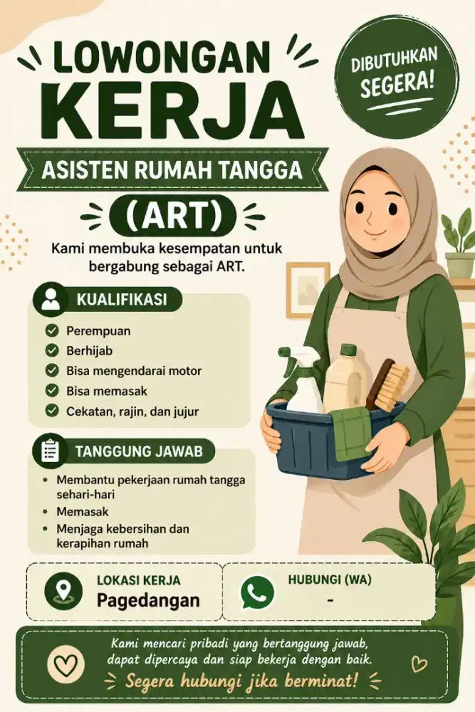 LOKER ART PULANG PERGI