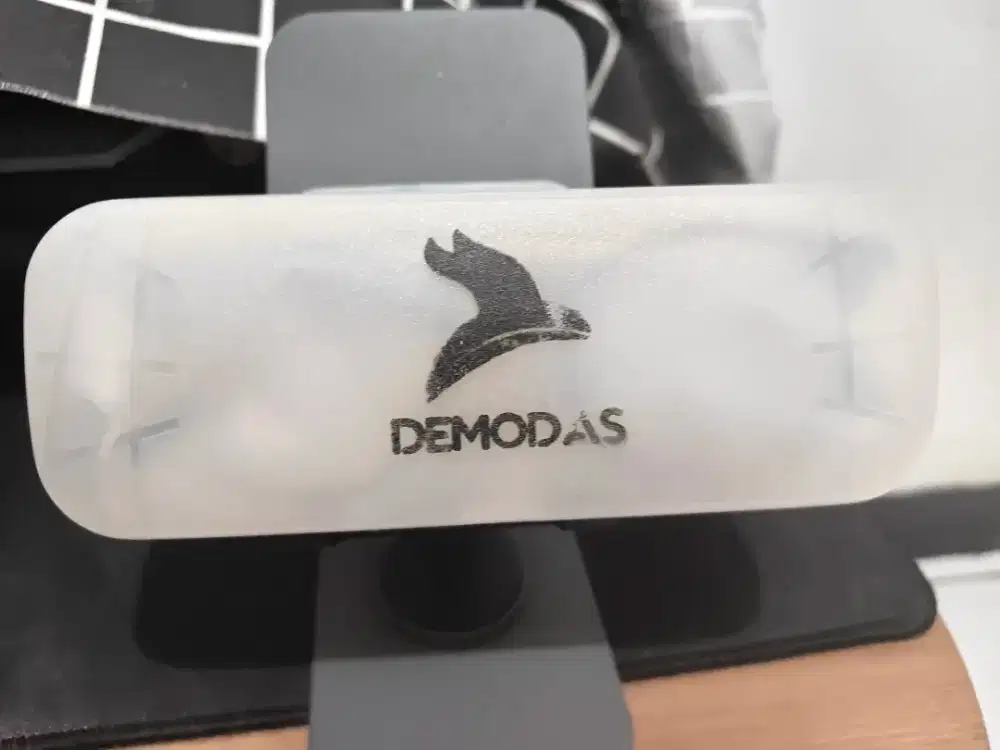 Demodas Kacamata Frame Black Lensa Bluechromic Night Drive Mata Normal