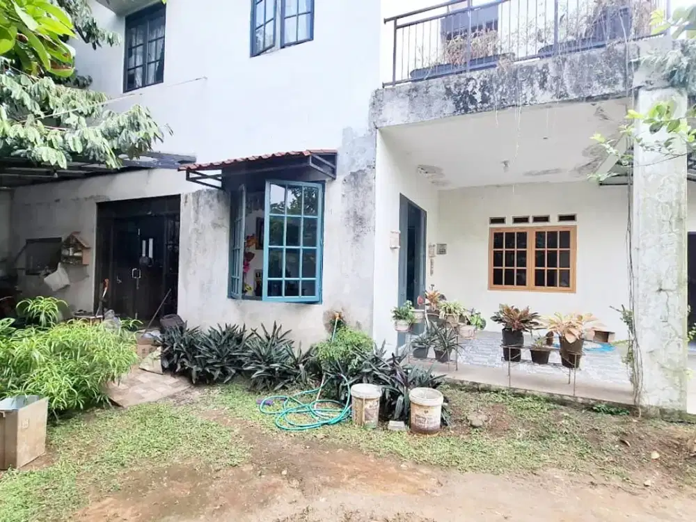 Rumah Murah 2 Lantai + Toko Tanah Luas dan Asri di Bojongsari Depok