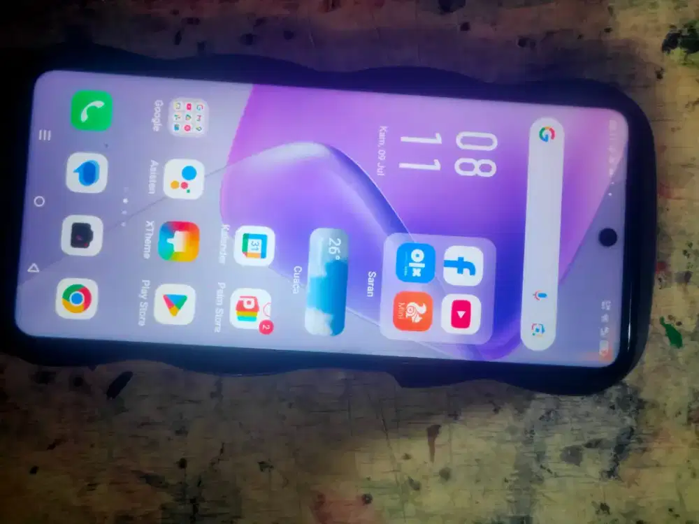 Infinix hot 50 Rom 6+6 256 minus ada kuning dikit fungsi normal