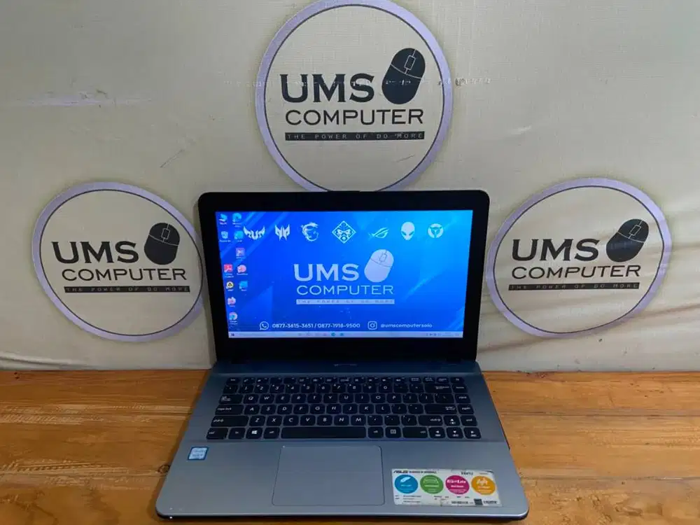 ASUS X441UA Silver INTEL Core i3-6006U RAM 8GB SSD 128GB HDD 500GB