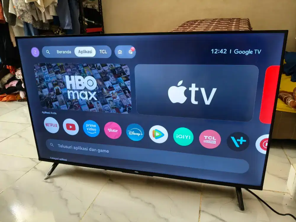 Tv TCL 43inch google tipe 43a28