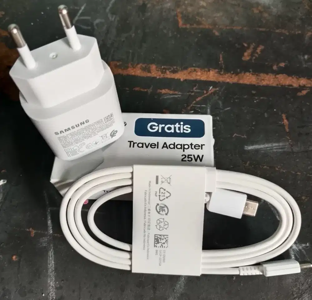 CHARGER ORIGINAL SAMSUNG 25 WATT NEW/BARU