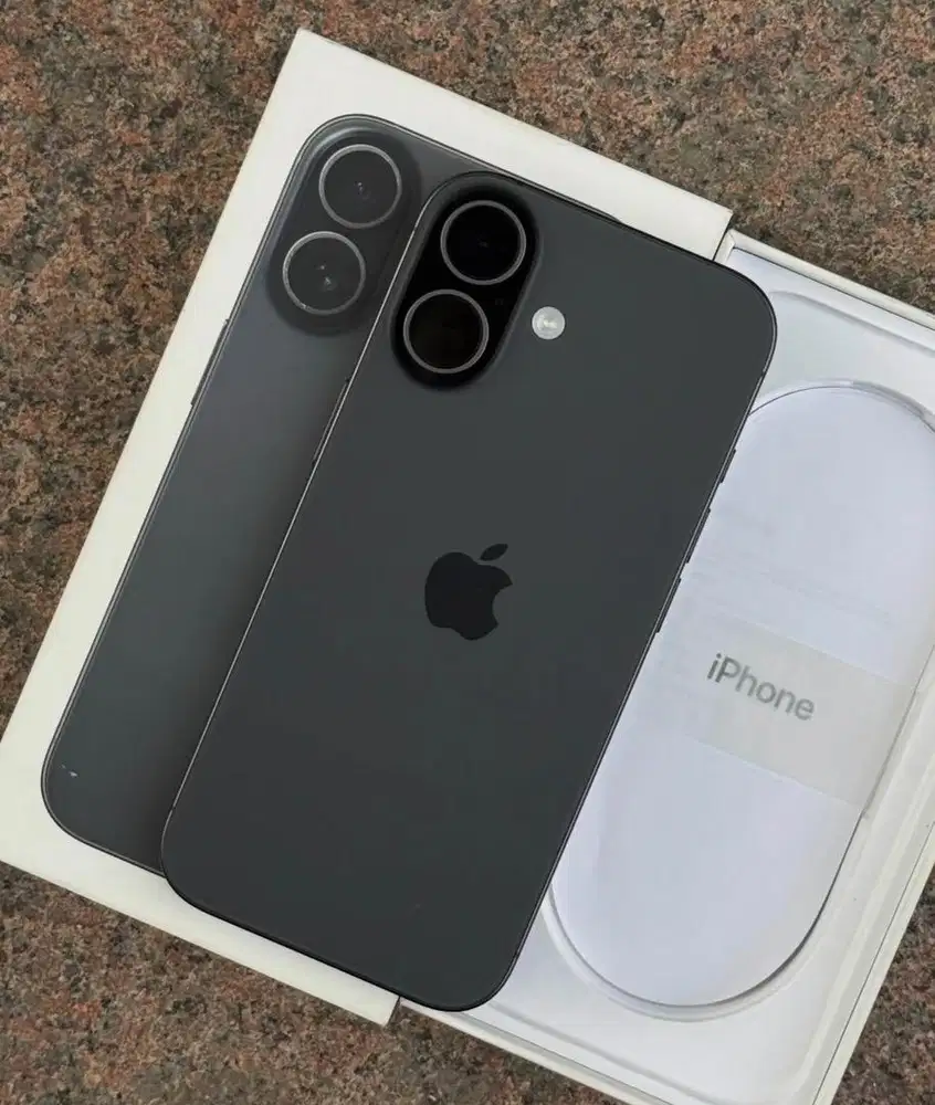 Iphone 17 256 black (baru)/msi bisa bayar pakai shopee paylater