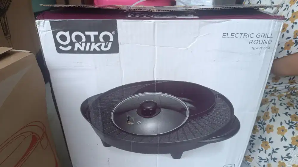 Elektrik Grill Round