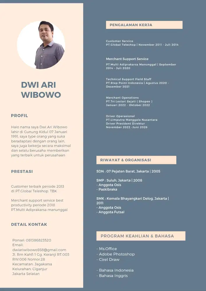 Mencari lowongan pekerjaan