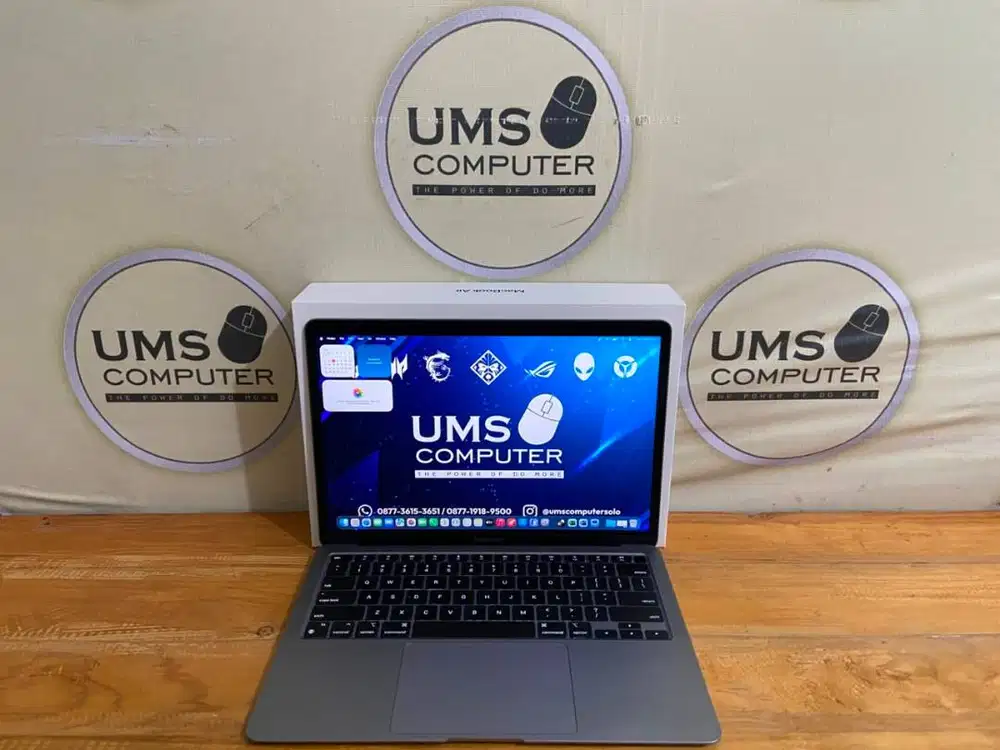 MacBook Air 2020 Grey Apple Chip M1 RAM 8GB SSD 256GB 13,3 Retina