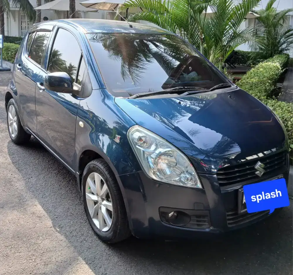 Suzuki splash manual 2012