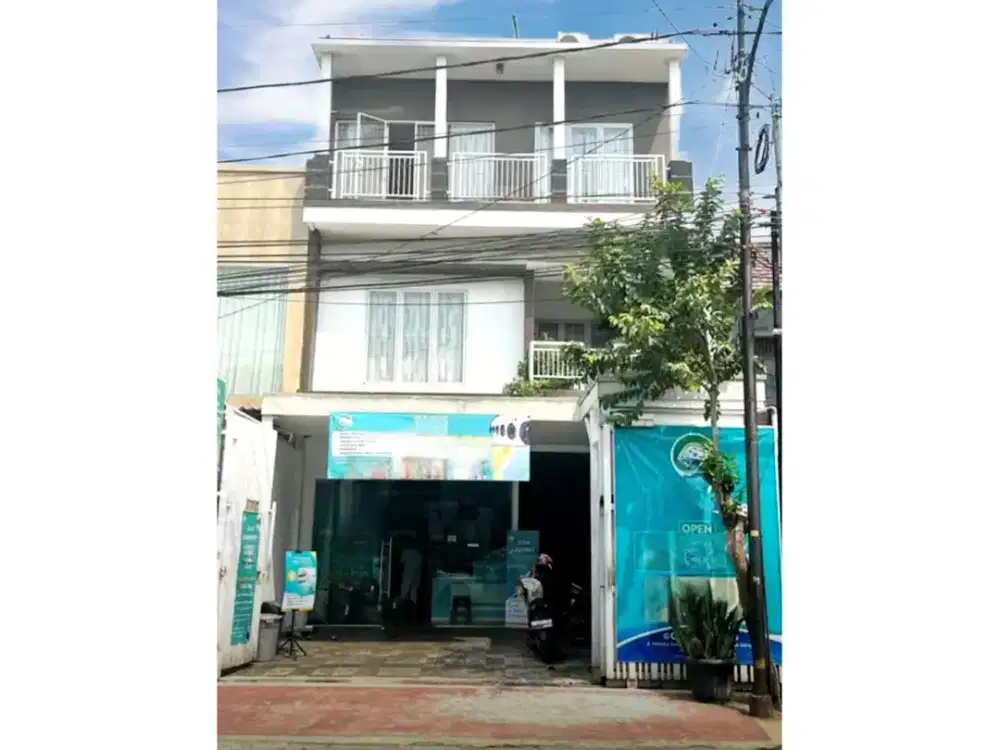 Rumah 4 Lantai Rumah Induk + Usaha Laundry Aktif di Pondok Kelapa – SHM, Lokasi Pinggir Jalan S689