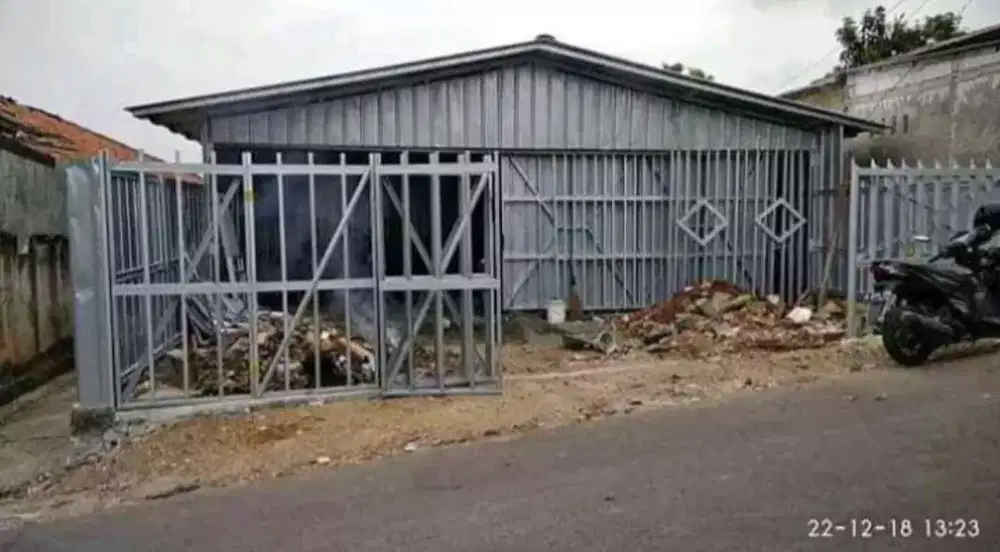 Gudang rangka atap baja ringan terpasng murah