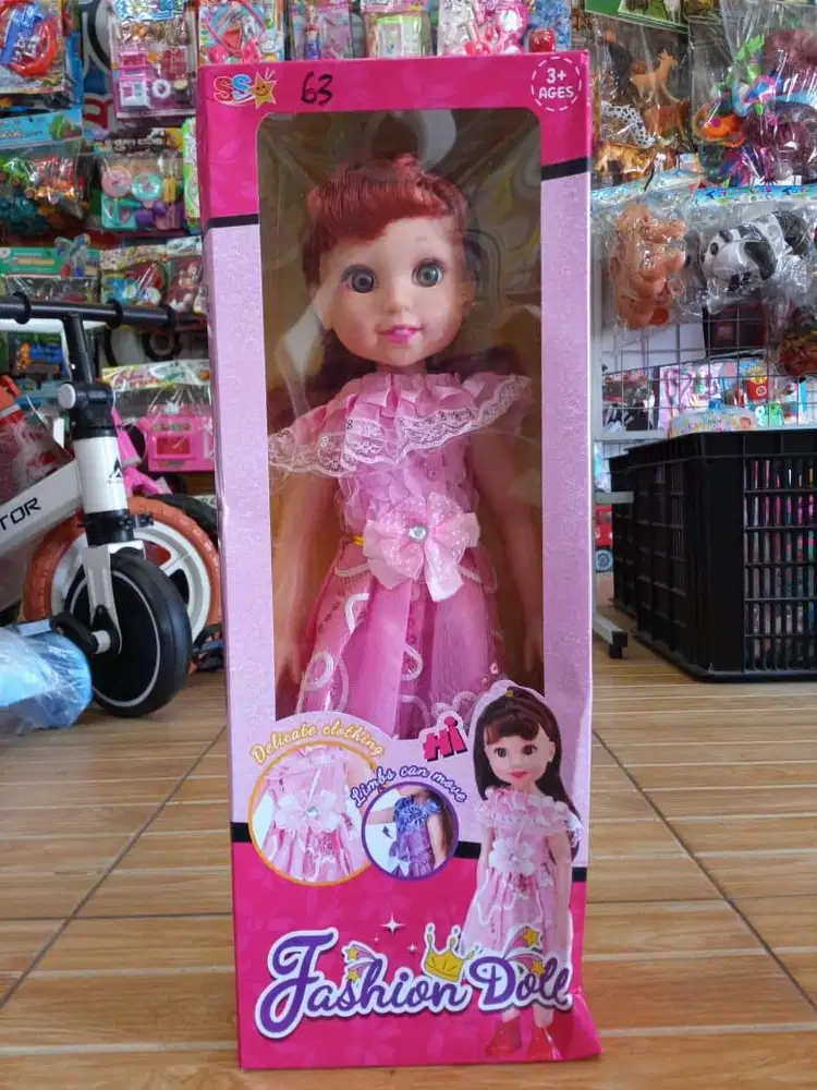 mainan anak brbi boneka musik