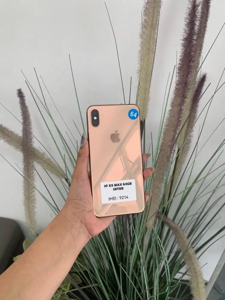 iPhone XSMAX 64GB GOLD EX INTER