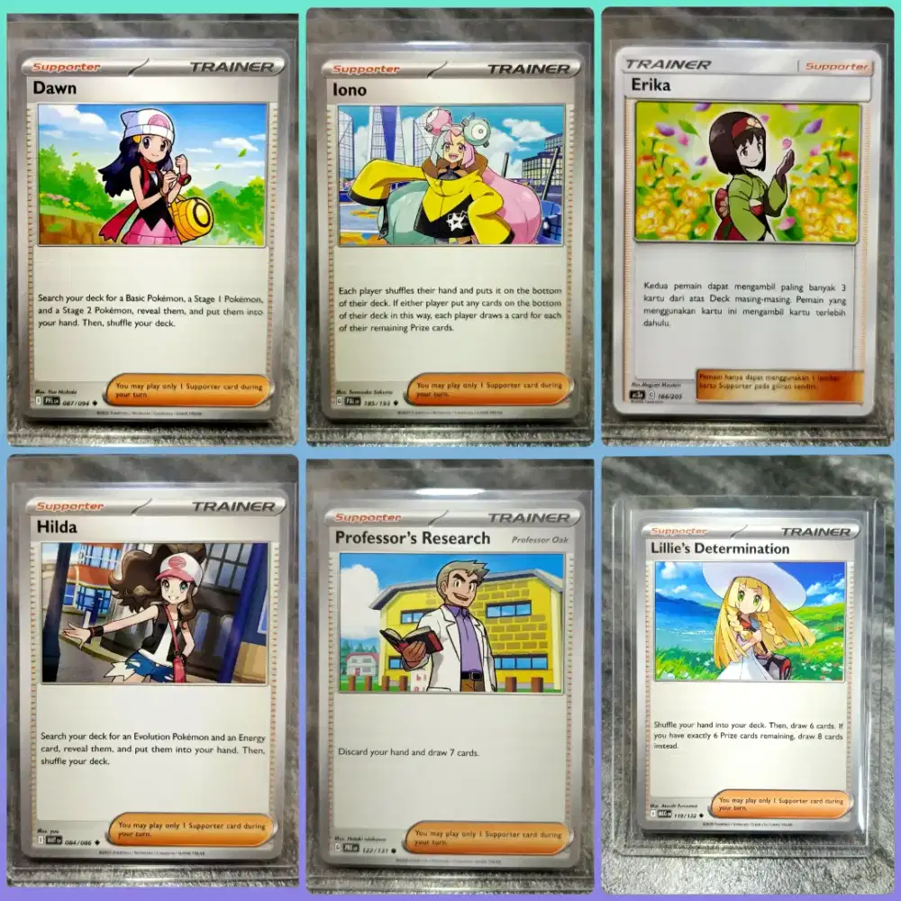 Kartu pokemon original bebas pilih