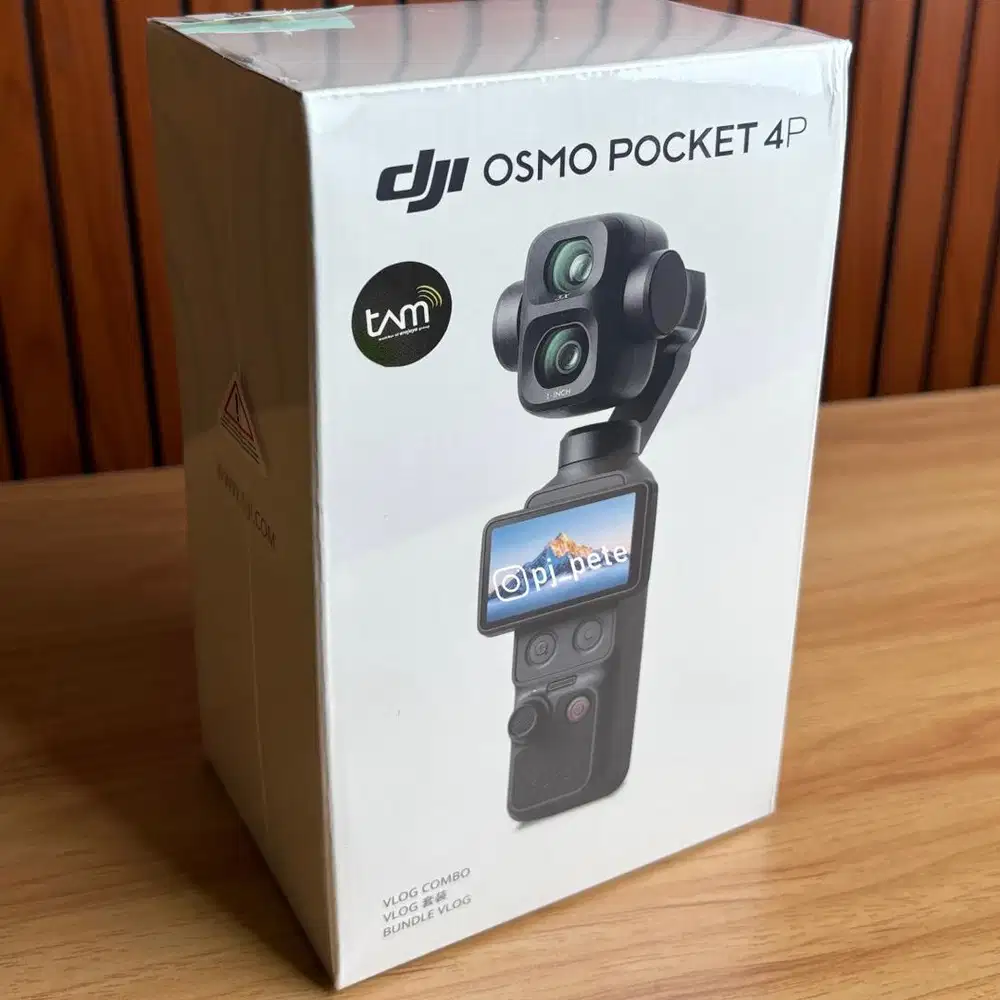 Dji Osmo Pocket 4P Vlog Combo BNIB TAM