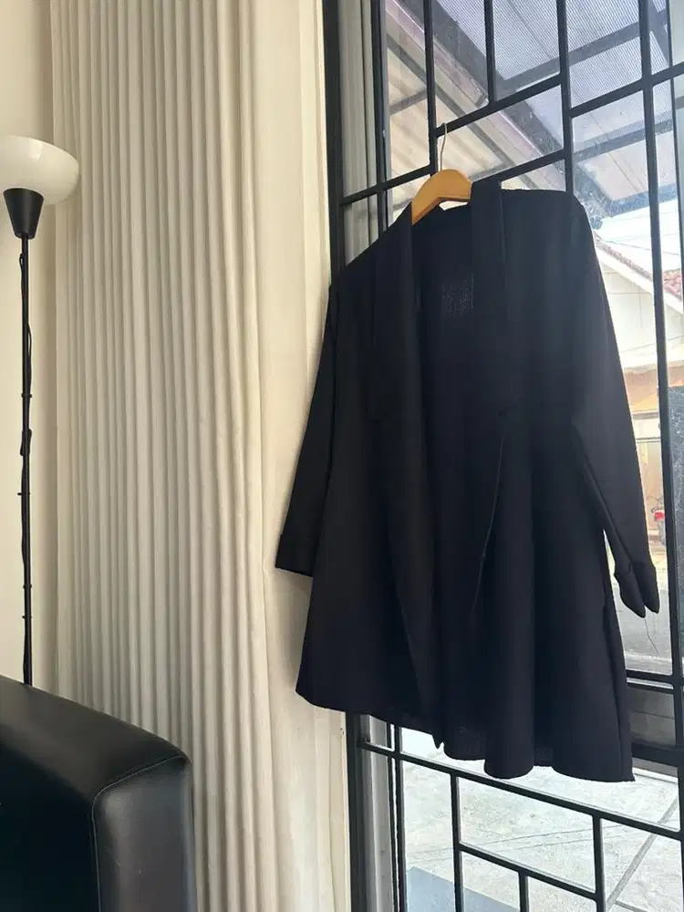 Jas kantor/outer wanita biru dongker
