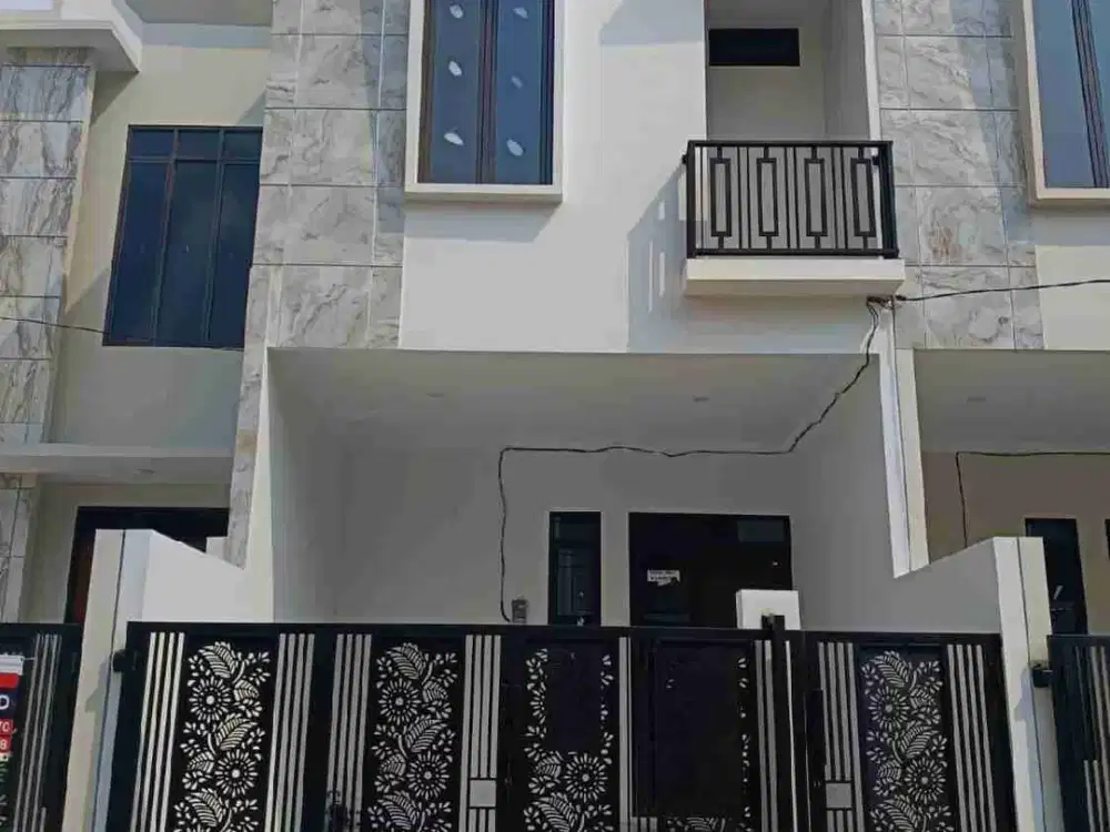 dijual rumah tingkat minimalis di harapan indah